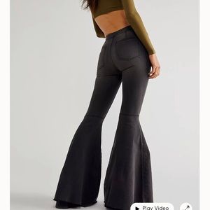 Just Float on Flare Free People Jeans